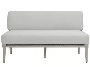 ROCK GARDEN MODULE CENTER WIDE - Teak module center wide for sofa by JANUS et Cie - view 2